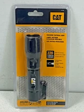 CAT Construction Grade Pro Focusing AAA Tactical Flashlight 220 Lumens CT2400