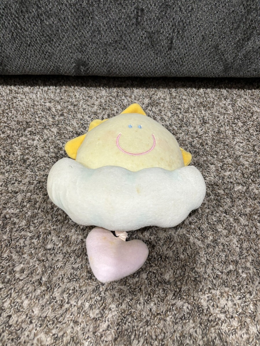 Russ Sun Heart Musical Crib Pull Plush Lovey You Are My Sunshine