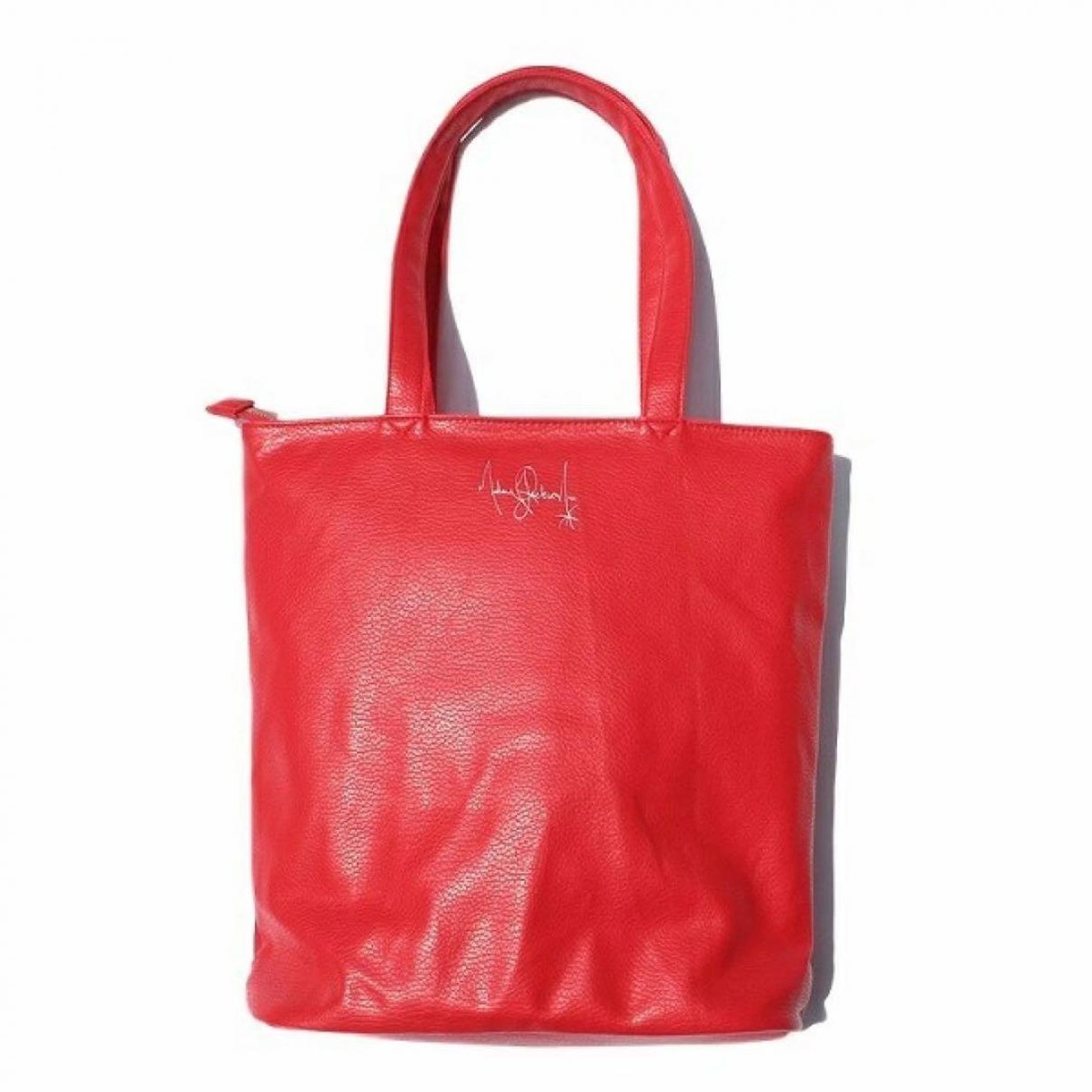 MICHAEL JACKSON Official BEAT IT Jacket Leather Bag Red Signature