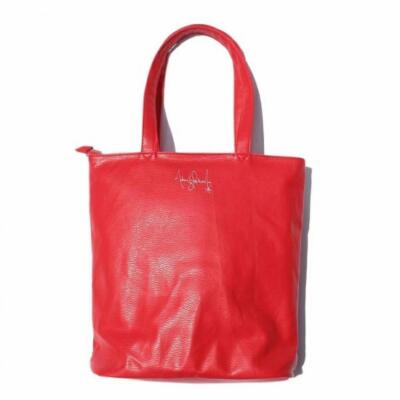 MICHAEL JACKSON Official BEAT IT Jacket Leather Bag Red Signature