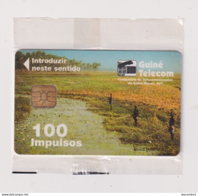 GUINEA BISSAU - Angeln 100 Impulsos Chip Telefonkarte