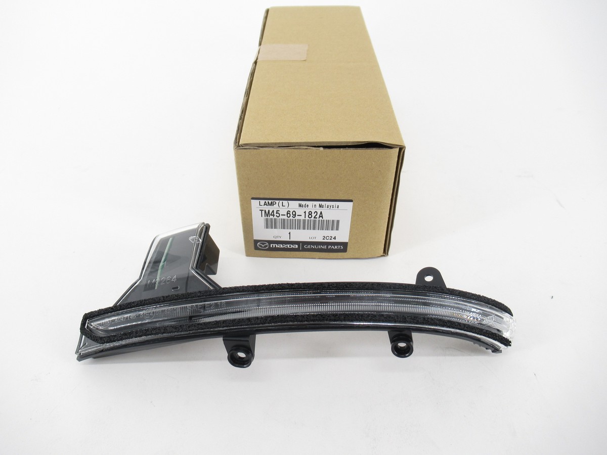 Genuine OEM Mazda TM45-69-182A Driver LH Side Mirror Turn Signal