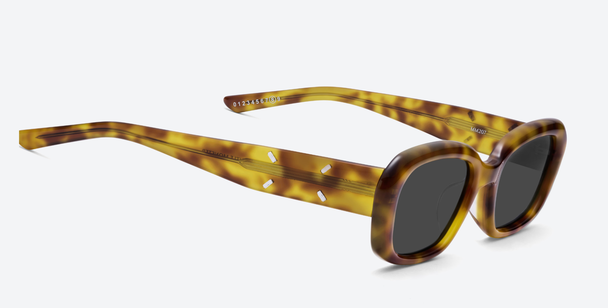 Gentle Monster x Maison Margiela MM207 Tortoise Gray Sunglasses