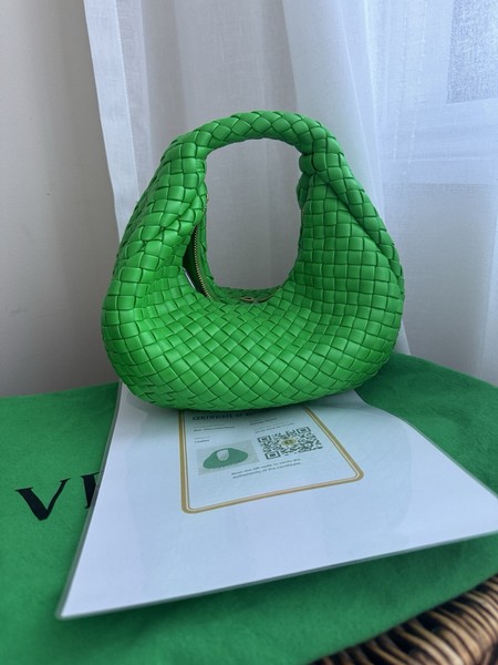 BOTTEGA VENETA green Textured Padded Jodie Handbag Bag Rrp$7200 RARE
