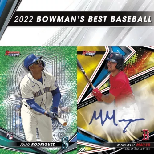 2022 Bowman's Best Baseball Hobby Box PRESALE 3/8 ~ 4 Auto's per box
