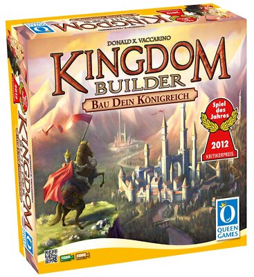 Queen Games 6083 - Kingdom Builder, Spiel des Jahres 2012 Neu & OVP