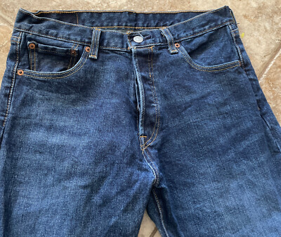 Levi's 501XX Redline Selvedge Jeans L5155 Mexico Sz 30X30 Dark