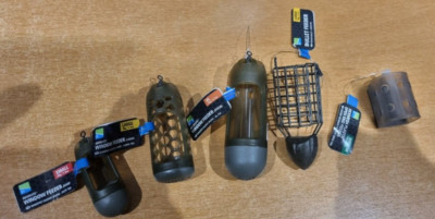 Restposten Preston Absolute Window/Caged Feeders Caged/Solid/Fischangeln 