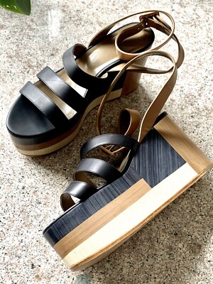Hermes 100% Original Sandalen Kalbsleder Leicht & Bequem Gr. 40 Neuw.NP: 1190 
