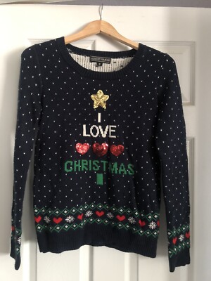 Almost Famous I LOVE CHRISTMAS SWEATER