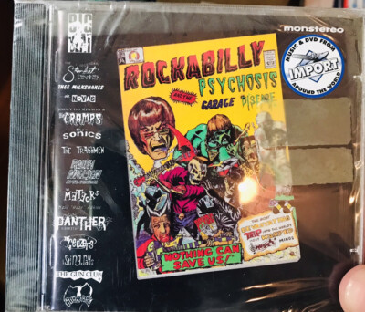 Various Rockabilly Psychosis & The Garage Disease CD Brand New