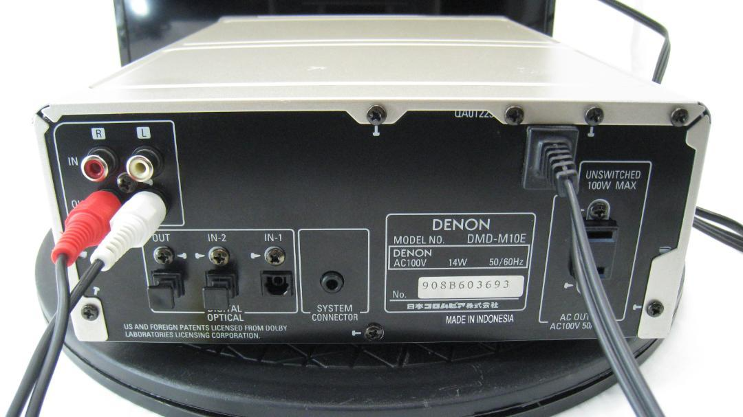 DENON DMD-M10 MD deck MD player Silver Working | eBay