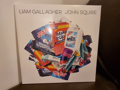 Vinile Lp 33 & Signed Artcard, John Squire Liam Gallagher, Limited Coloured...