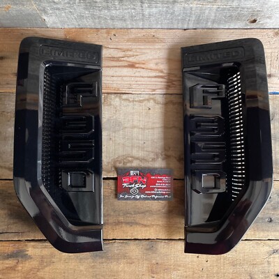 OEM 17 Ford Super Duty Painted to Match Fender Vent - F350 Lariat  