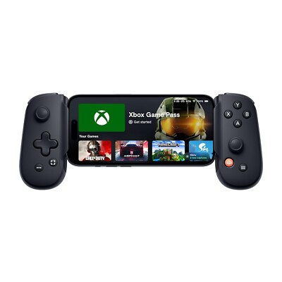 BACKBONE One Mobile Gaming Controller - 1st Gen Lightning - Black BB-02-B-R