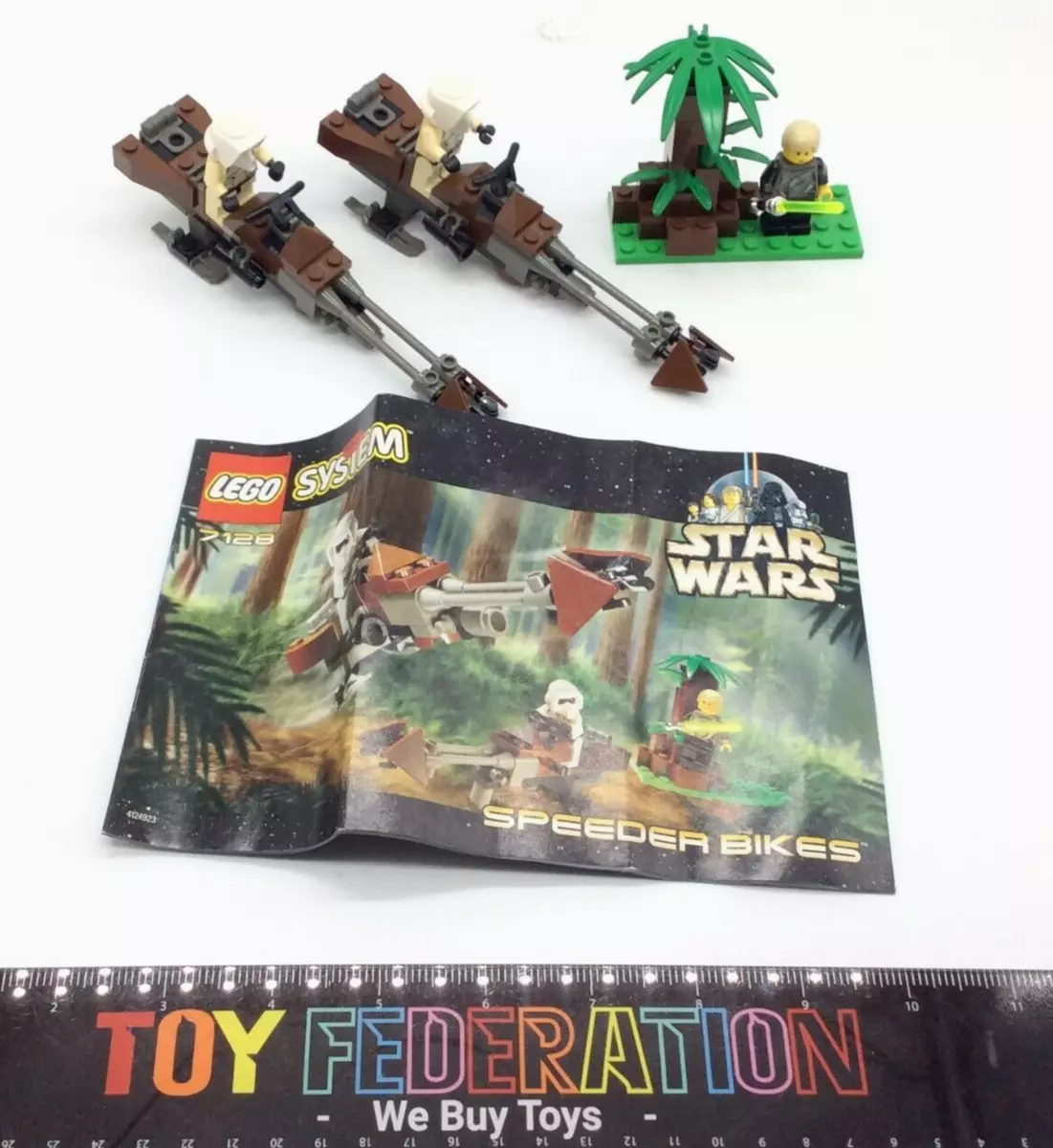 LEGO Star Wars Speeder Bikes 7128 Near Complete eBay