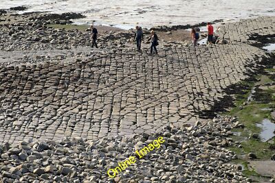 Photo 6x4 Wave-cut platform near Quantock's Head East Quantoxhead Visitor c2014