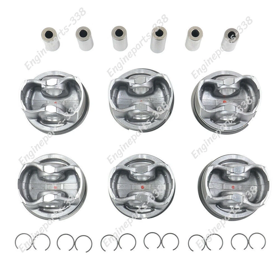 Juego de pistones y anillos Φ88 mm para Mercedes-Benz C300 E280 E300 S300 2,5 L 3,0 L M272 Foto 4 de 4