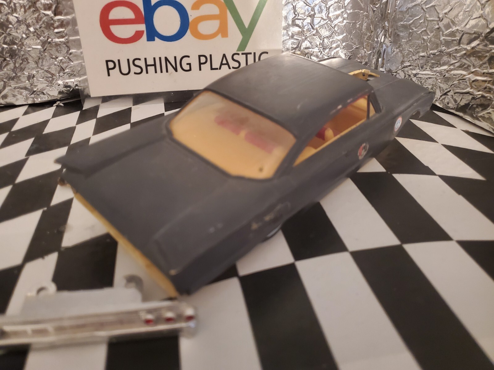 MODEL CAR PARTS VINTAGE AMT FORD SUNLINER SCREWBOTTEM PARTS CAR eBay