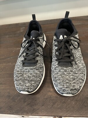 Mens APL TechLoom Phantom Black White Athletic Running Shoes Sneakers Size 