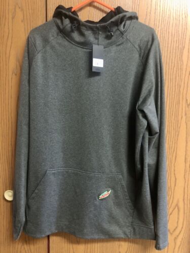 UNRL Crossover Hoodie II Mountain Dew Logo Charcoal Grey Pullover Men’s XL NEW!