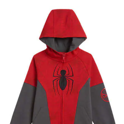 NEW Marvel Spider-Man Youth Full Zip Hoodie Size Large 14/16