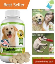 Probiotics for Dogs Relieve Diarrhea, Gas Joint Pain 120 Chews Natural Health