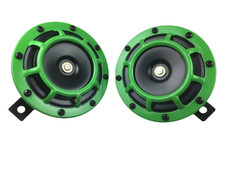 GREEN duel grill horn HONDA ACCORD CIVIC EP3 FN2 loud 118dB/135dB twin tone 12v 