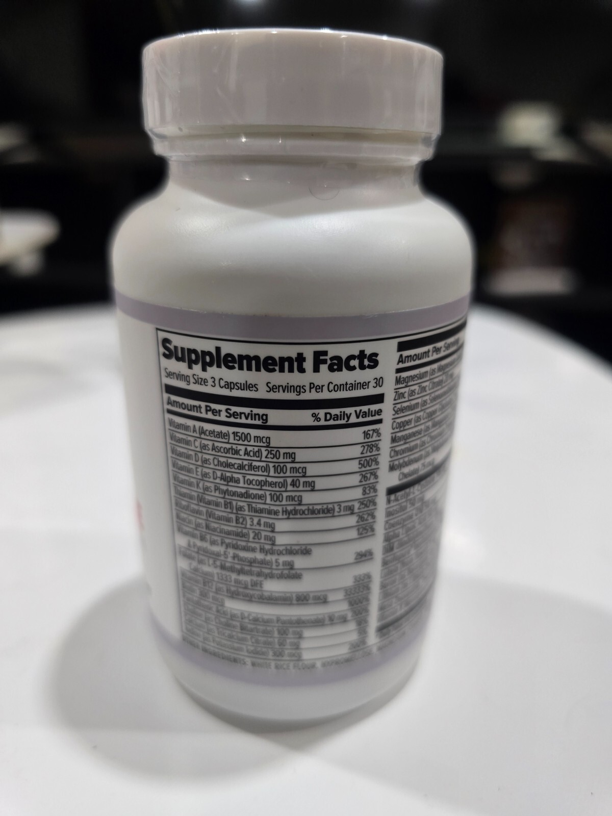 Pure Methylated Multivitamin, 240 Capsules