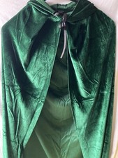 Witch Costume Pkg. Cape Broom Hat And Socks