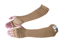 Cut & Heat Resistant Designer Arm Sleeves with Finger Openings made with Kevlar®