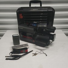 Vintage Sony Betamovie CCD BMC-550 Movie Video Camera Hardcase w/ Key UNTESTED
