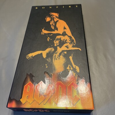 AC/DC Bonfire Box Set 5 CDs Sony 2003 Classic Rock + 48 page Booklet ...