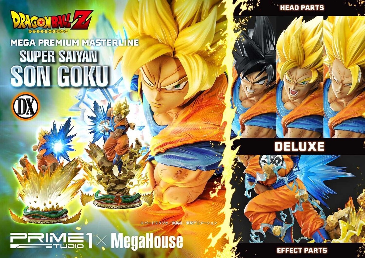 PRIME 1 Dragon Ball Z Super Saiyan Son Goku DELUXE DX