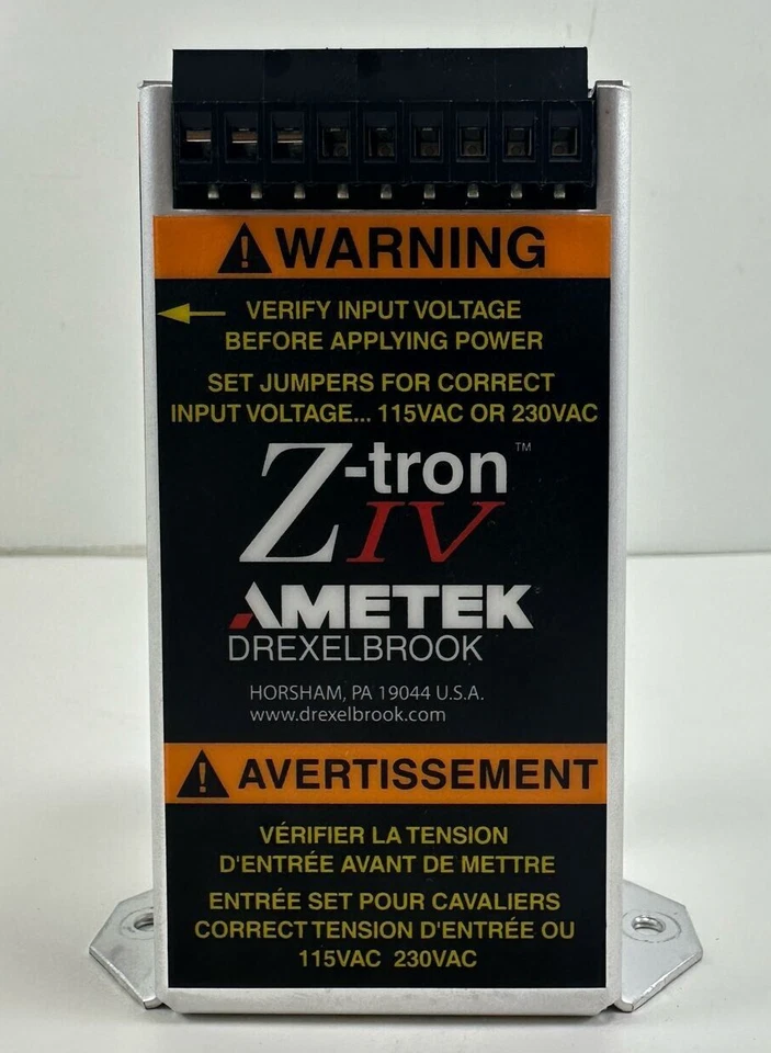 AMETEK Z-tron 385-0075-042 ZTRON IV UNIT ASSMEBLY 115/230 VAC - Image 2 of 4