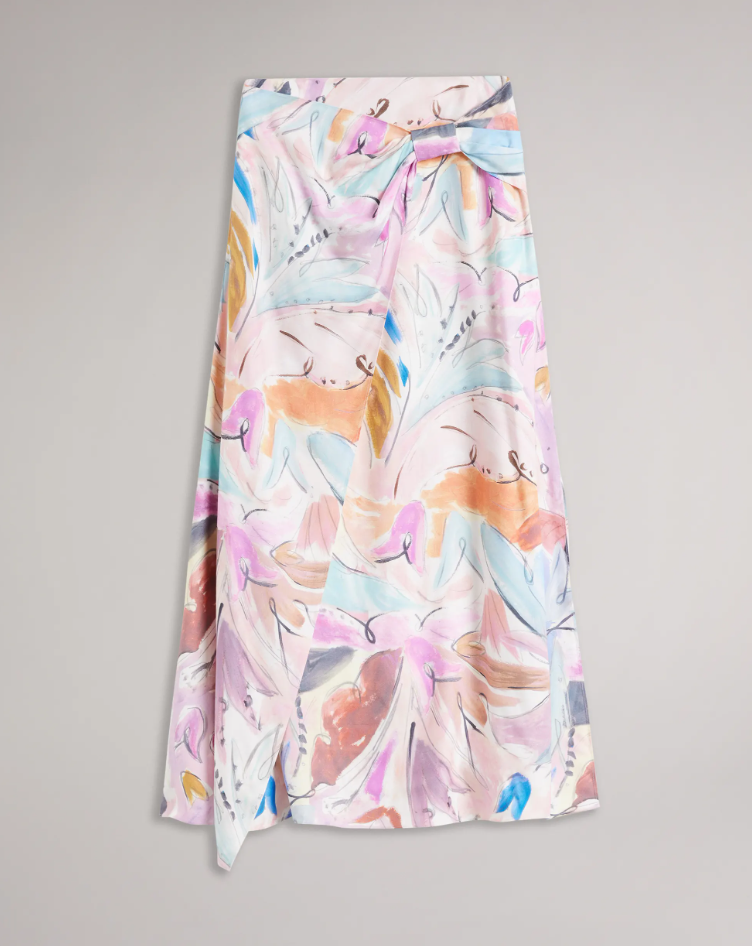 スカート KIYLIE Asymmetric Twist Slip Skirt KIYLIE Asymmetric Twist Slip Skirt