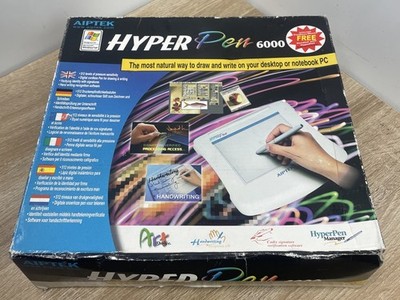 Aiptek Hyper Pen T-6000U Desktop Notebook PC kompatibel Zeichnen und Schreiben B2