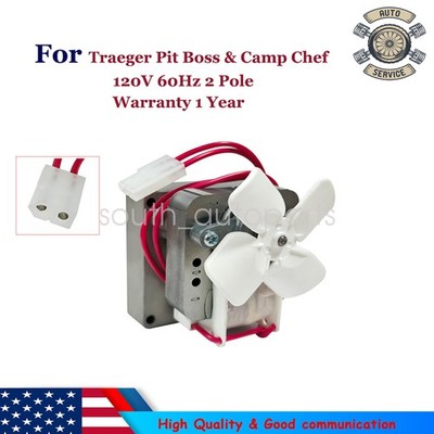 Upgraded 2.0 RPM Auger Motor 120V 60Hz 2 Pole For Traeger Pit Boss & Camp Chef