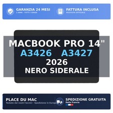 Trackpad per MacBook Pro 14 A3426 A3427 M5 Pro o M5 Max 2026 Nero siderale