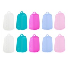 10Pcs Silicone Hygienic Toothbrush Caps Reusable Portable Protective Covers