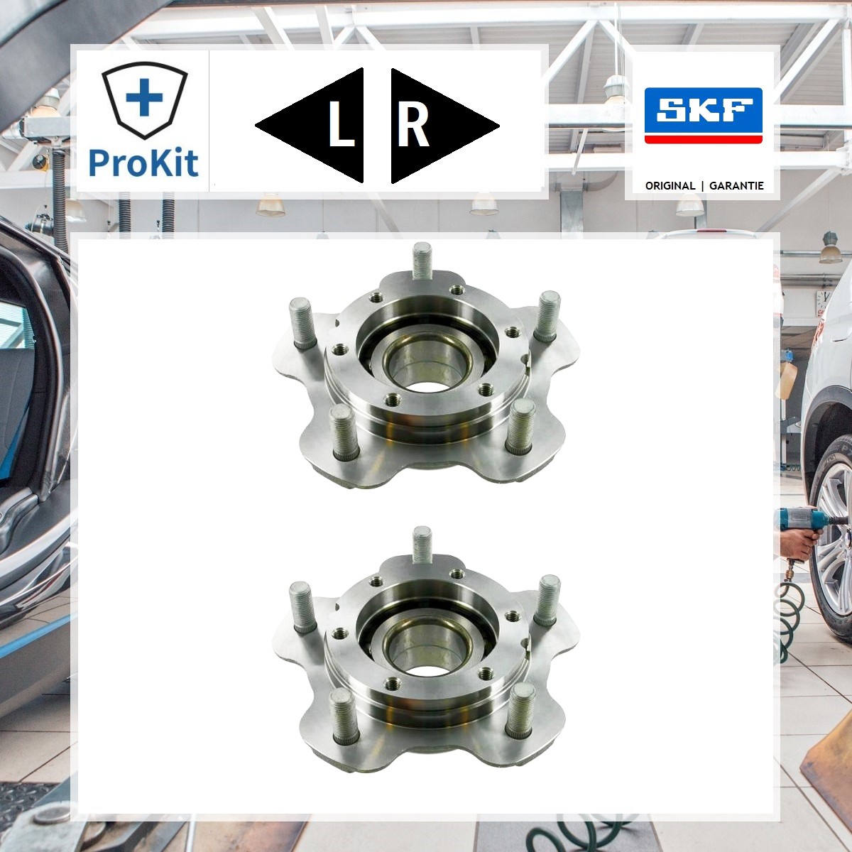 2x ORIGINAL® Skf Radlagersatz Vorne Suzuki Grand Vitara I
