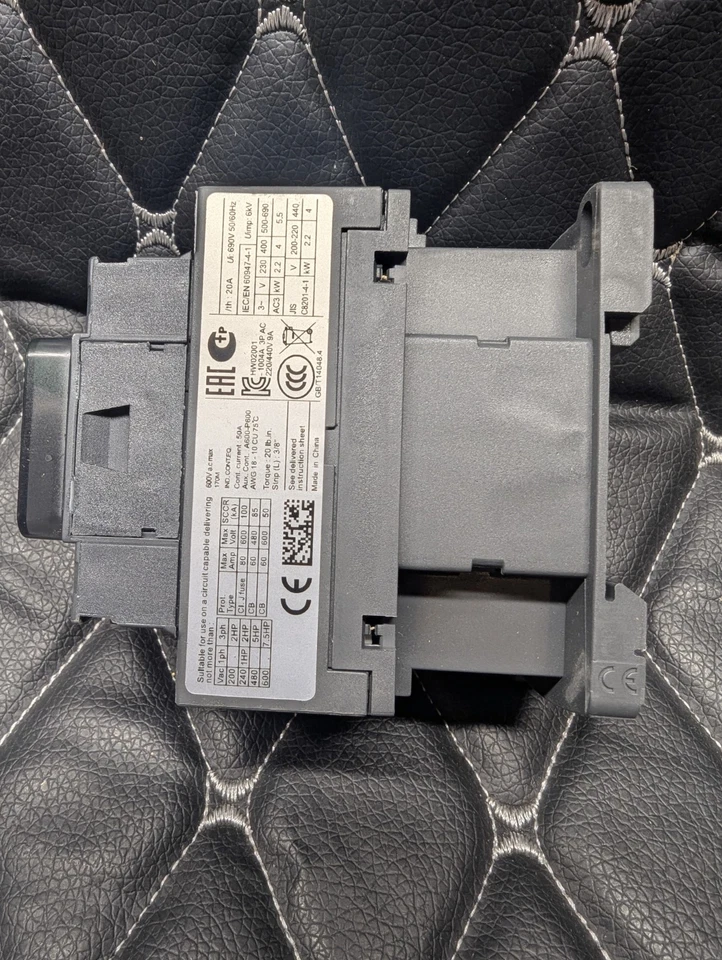 LC1D09B7 Contactor 24V coil AC 3NO 9A replace Schneider Contactor Deca LC1D09B7 - Image 3 of 4