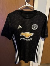 Adidas Climacool Manchester United Jersey Black Size Small