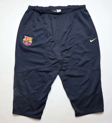 Barcelona 2005/2006 Training Football Soccer Long Shorts 3/4 Pants Nike Size XL