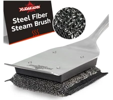 Steam Grill Brush Bristle Free,[Safe & Efficient] Grill Cleaner for Outdoor G...