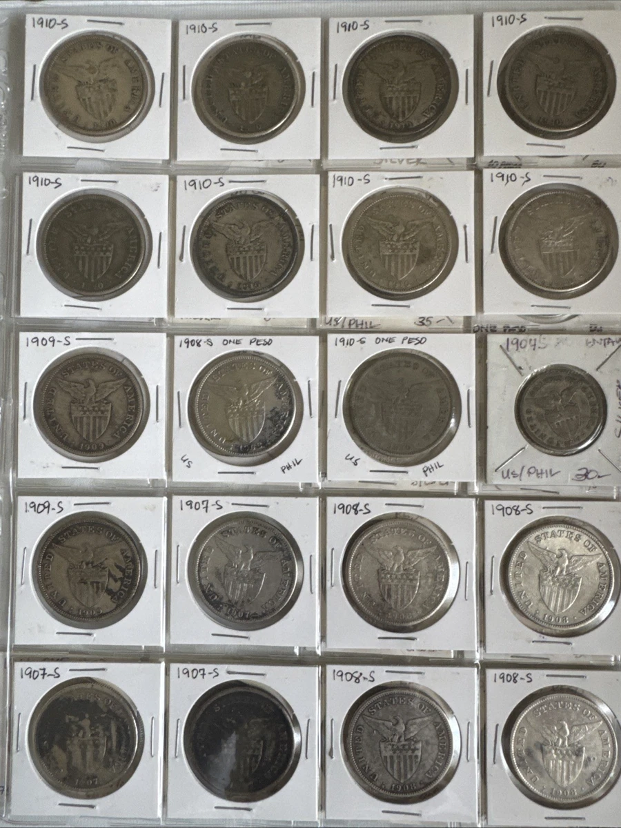 Silver 1910 Year Philippine Coins for sale | eBay