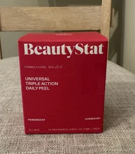 Beauty Stat: Universal Triple Action Daily Peel - 10 Treatment Wipes NIB