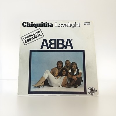 ABBA - Chiquitita (En Español) / Lovelight - 7'' Vinyl Single Spain 1979 Carnaby