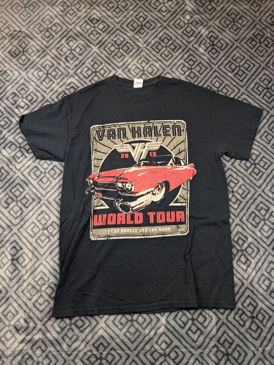 Van Halen - 2015 World Tour - “I Can Barely See The Road” - Black