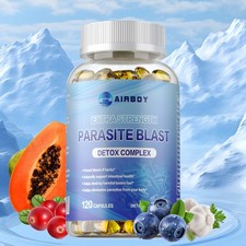Parasite Blast Detox Complex 1475mg - Anti-Parasite, Immune Booster - Zinc